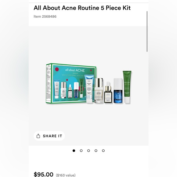 BRAND NEW SUNDAY RILEY ALL ABOUT ACNE! INCLUDES ONLY LACTIC ACID & RETINOL SERUM - Picture 7 of 11